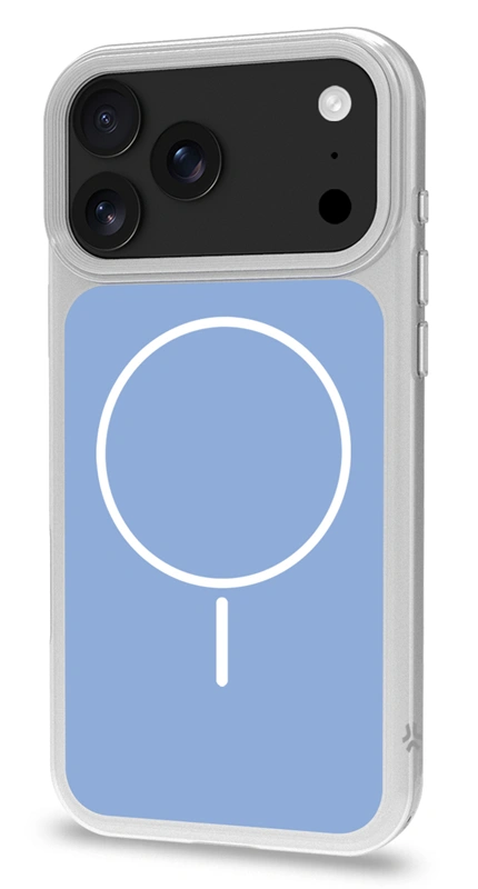 Celly iPhone 18 Pro Max Match MagSafe dėklas, light blue, 1 nuotrauka